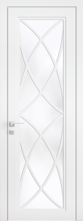 Межкомнатная дверь Рифма  RF3-C Эмаль, Белый, 600/700/800/900*2000 мм. «Дверной лидер» в Ярославле